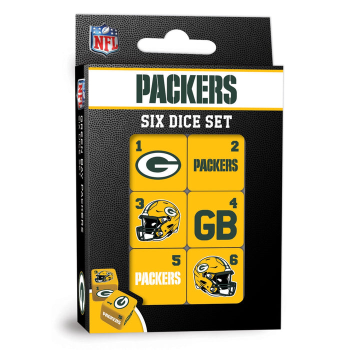 Green Bay Packers Dice Set - 19mm - Just $7.99! Shop now at Retro Gaming of Denver