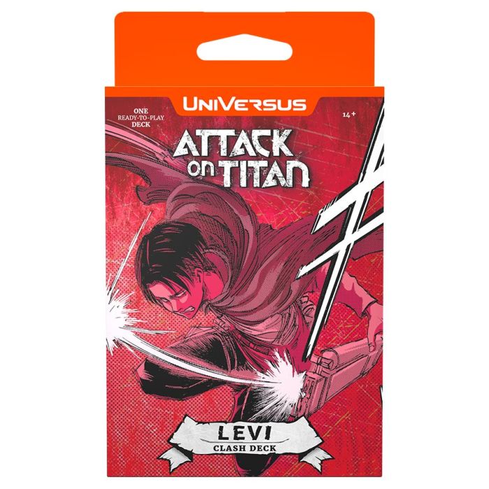UniVersus: Attack on Titan: Battle for Humanity - Levi Clash Deck - for just $8.24! 