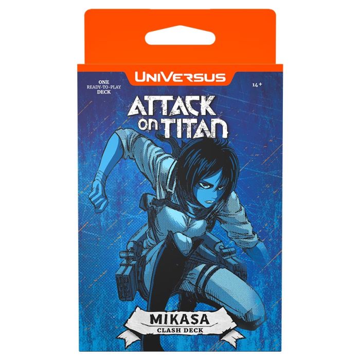 UniVersus: Attack on Titan: Battle for Humanity - Mikasa Clash Deck - for just $8.24! 