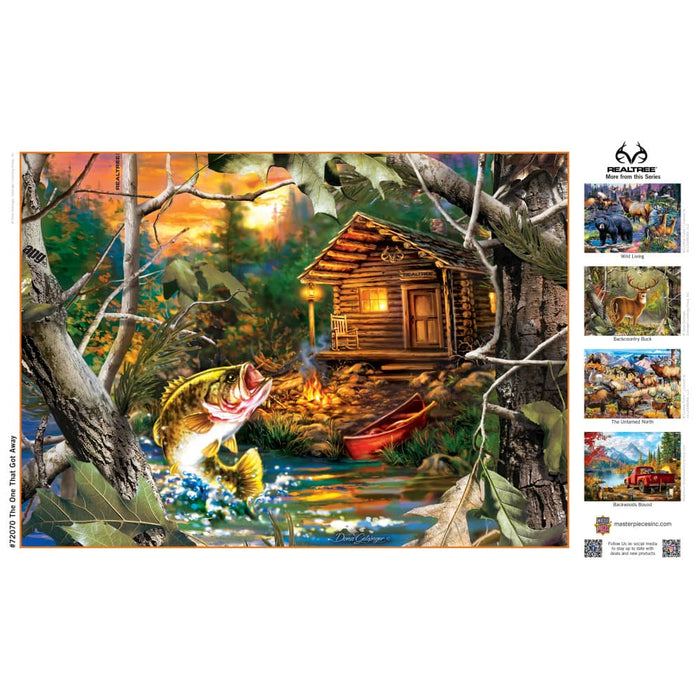 Realtree - The One That Got Away 1000 Piece Jigsaw Puzzle - for just $16.99! 
