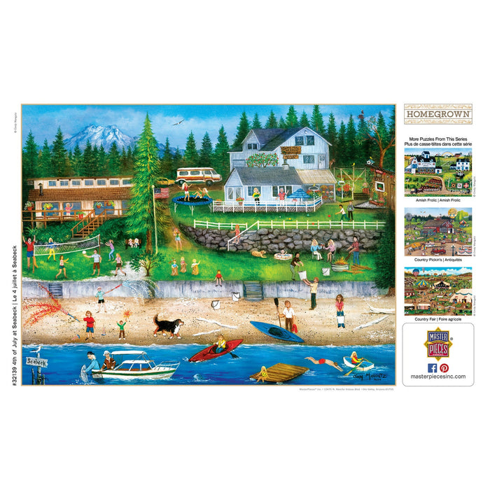 Homegrown - 4th of July at Seabeck 750 Piece Jigsaw Puzzle - Just $14.99! Shop now at Retro Gaming of Denver