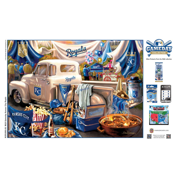 Kansas City Royals - Gameday 1000 Piece Jigsaw Puzzle - Just $19.99! Shop now at Retro Gaming of Denver