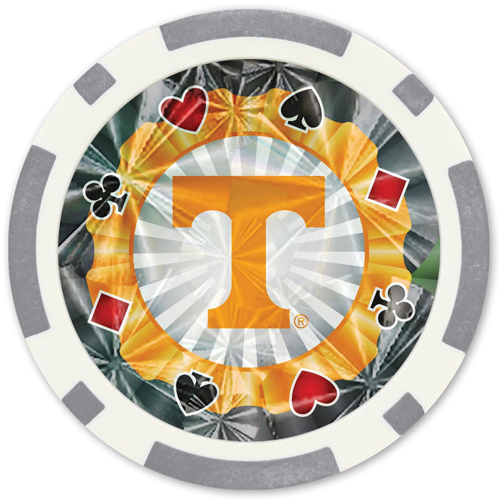 Tennessee Volunteers 20 Piece Poker Chips - Just $5.99! Shop now at Retro Gaming of Denver