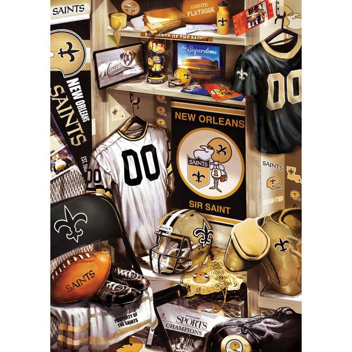 New Orleans Saints - Locker Room 500 Piece Jigsaw Puzzle - for just $16.99! 