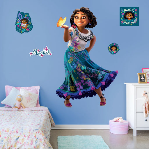 Encanto: Mirabel Butterfly RealBig - Officially Licensed Disney Removable Adhesive Decal - Premium Vinyl Die-Cut Character - Just $69.99! Shop now at Retro Gaming of Denver