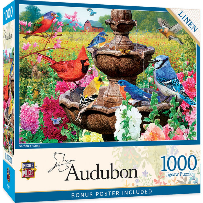 Audubon - Garden of Song 1000 Piece Jigsaw Puzzle - Just $16.99! Shop now at Retro Gaming of Denver