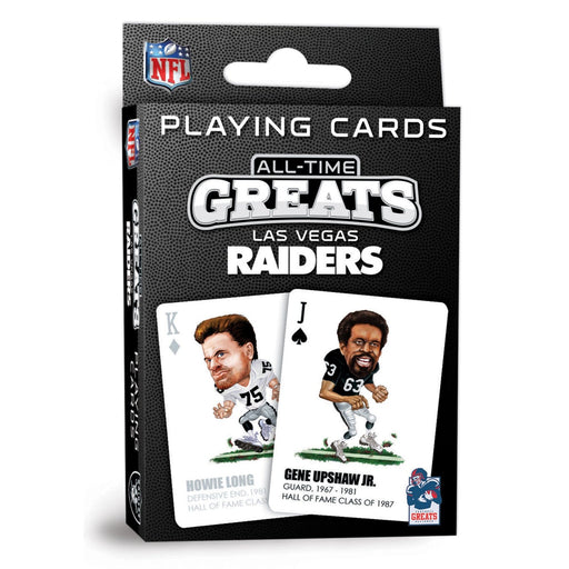 Las Vegas Raiders All-Time Greats Playing Cards - 54 Card Deck - for just $9.99! 
