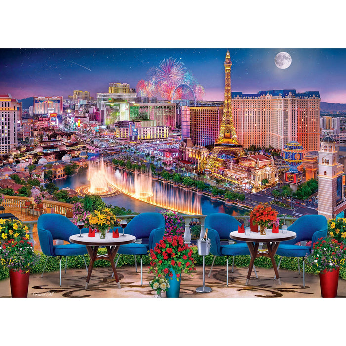 Colorscapes - Las Vegas Living 1000 Piece Jigsaw Puzzle - Just $16.99! Shop now at Retro Gaming of Denver