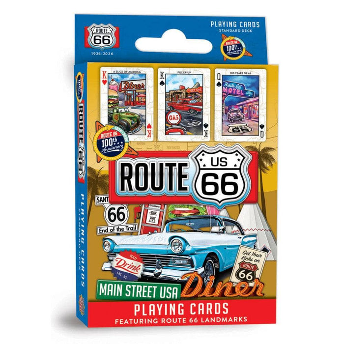 Route 66 Playing Cards - 54 Card Deck - for just $7.99! 