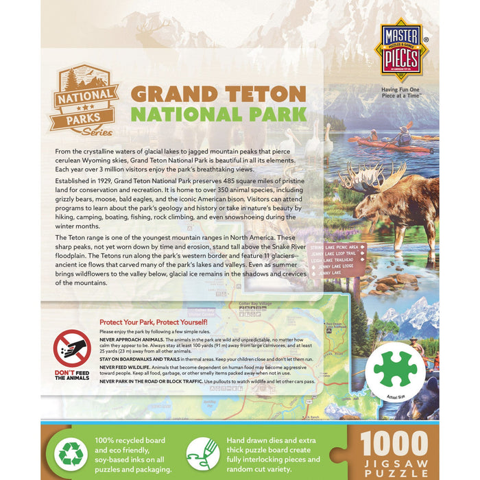 Grand Teton National Park 1000 Piece Jigsaw Puzzle - Just $16.99! Shop now at Retro Gaming of Denver