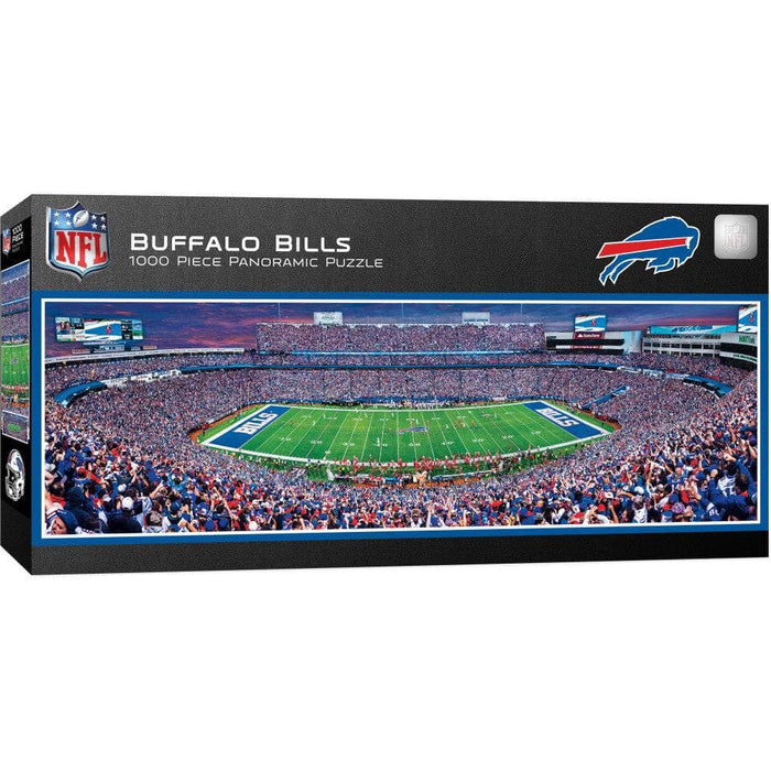 Buffalo Bills - 1000 Piece Panoramic Jigsaw Puzzle - Center View - for just $19.99! 