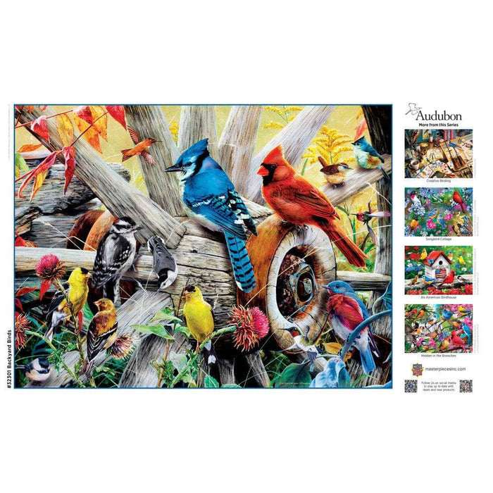 Audubon - Backyard Birds 300 Piece EZ Grip Jigsaw Puzzle - for just $14.99! 