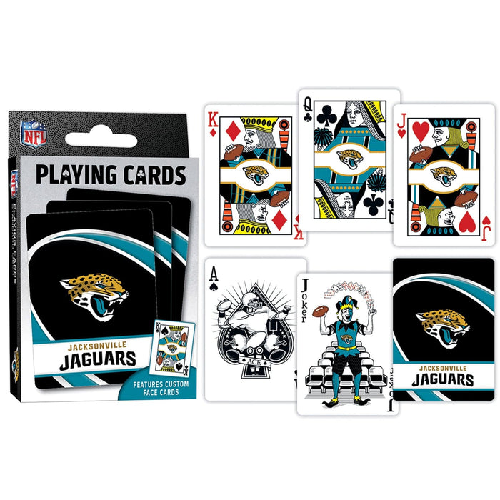 Jacksonville Jaguars Playing Cards - 54 Card Deck - for just $7.99! 