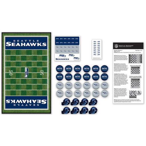 Seattle Seahawks Checkers Board Game - Just $19.99! Shop now at Retro Gaming of Denver