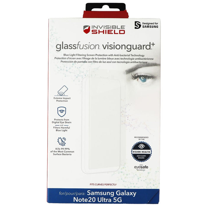 ZAGG Invisibleshield GlassFusion Visionguard+ Screen Protector for Note 20 Ultra - for just $9.99! 