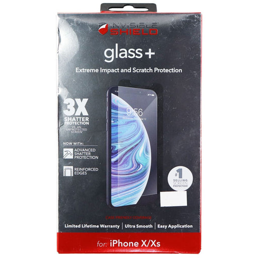 Zagg Invisible Shield Glass+ for iPhone Xs / X - for just $11.80! 
