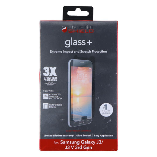 ZAGG (Glass+) Tempered Glass for Samsung Galaxy J3 / J3 V (3rd Gen) - Clear - for just $6.47! 