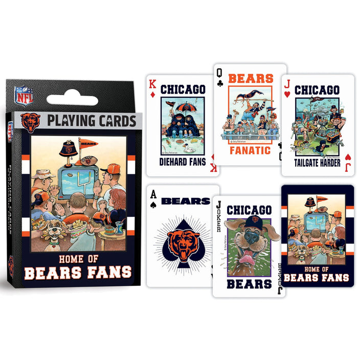 Chicago Bears Fan Deck Playing Cards - 54 Card Deck - Just $6.99! Shop now at Retro Gaming of Denver