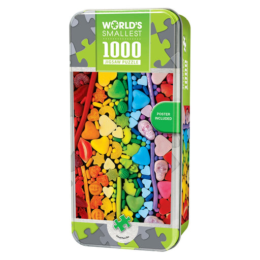 World's Smallest - Rainbow Candy 1000 Piece Jigsaw Puzzle - Just $14.99! Shop now at Retro Gaming of Denver