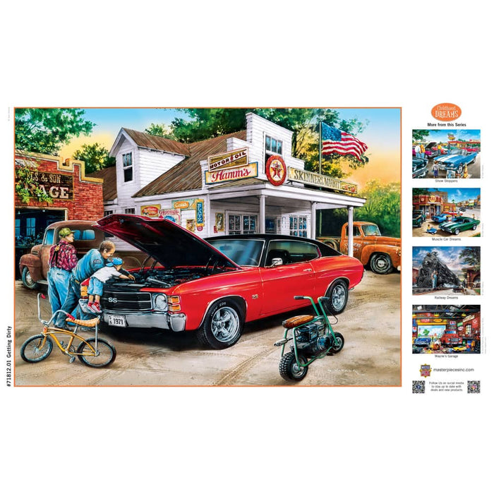 Childhood Dreams - Getting Dirty 1000 Piece Jigsaw Puzzle - for just $16.99! 