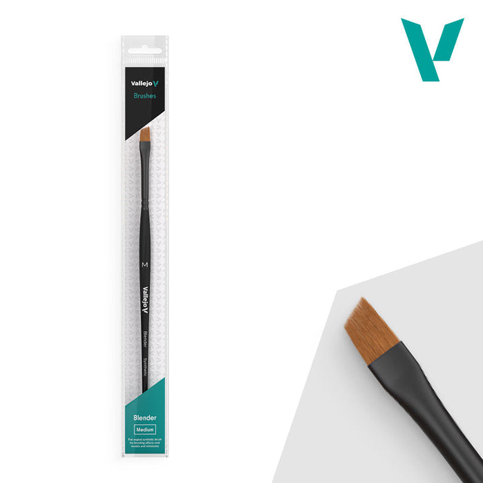 Vallejo Hobby Brushes: Blender - Synthetic - Medium - for just $6.49! 