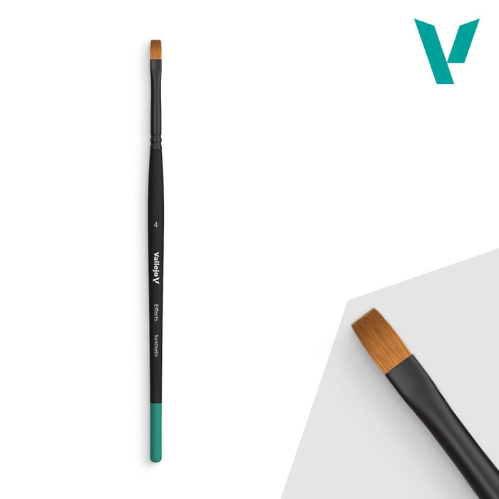 Vallejo Hobby Brushes: Effects - Synthetic - Size 4 - for just $5.99! 