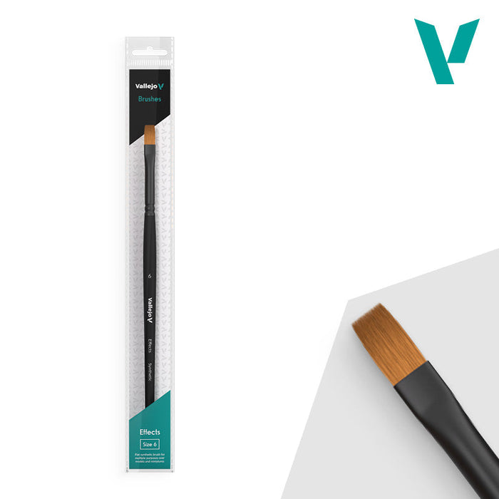 Vallejo Hobby Brushes: Effects - Synthetic - Size 6 - for just $6.99! 