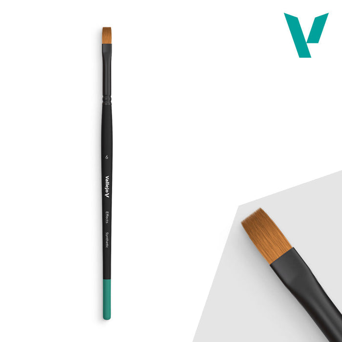 Vallejo Hobby Brushes: Effects - Synthetic - Size 6 - for just $6.99! 