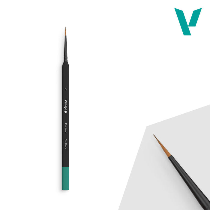 Vallejo Hobby Brushes: Precision - Synthetic - Size 0 - for just $5.49! 