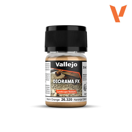 Vallejo Diorama FX: Landscape Texture - Warm Orange - 0.1-1mm - for just $5.49! 