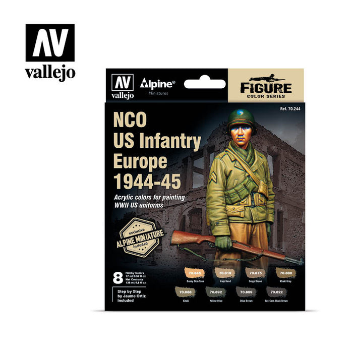 Figure Color Series: NCO US Infantry Europe 1944-45 - for just $49.99! 