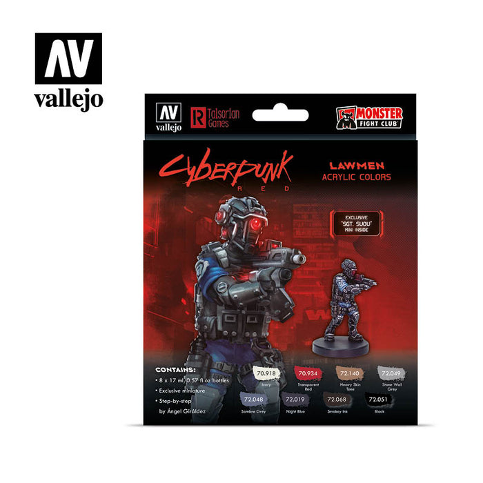 Cyberpunk Red Paint Set: Lawmen - for just $40.99! 