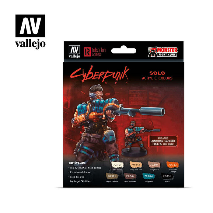 Cyberpunk Red Paint Set: Solo - for just $40.99! 