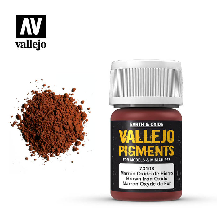 Vallejo Pigments: Brown Iron Oxide - for just $4.79! 