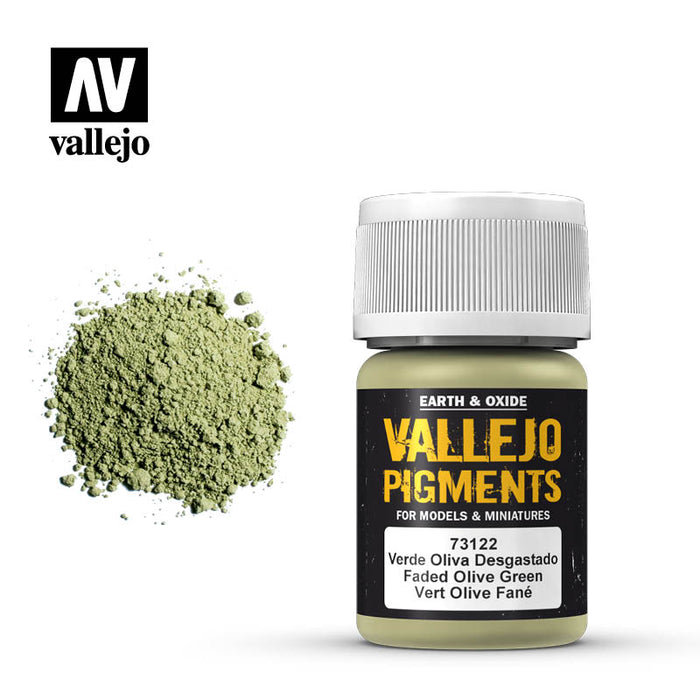 Vallejo Pigments: Faded Olive Green - for just $4.79! 