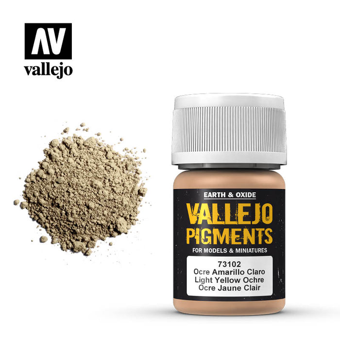 Vallejo Pigments: Light Yellow Ocre - for just $4.79! 