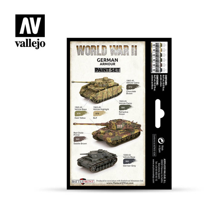 Model Color: WWII Paint Set - German Armour - for just $23.99! 