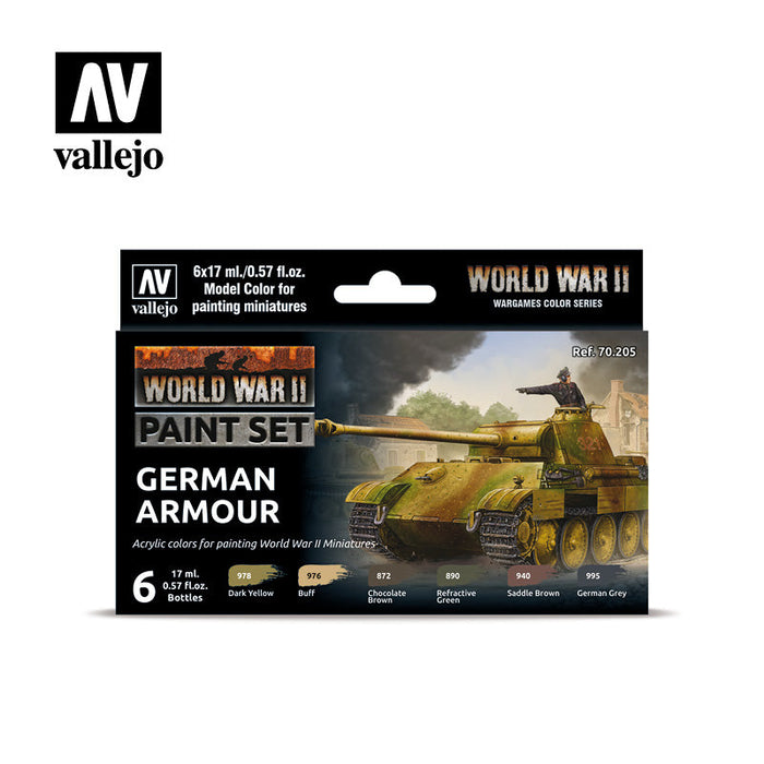 Model Color: WWII Paint Set - German Armour - for just $23.99! 