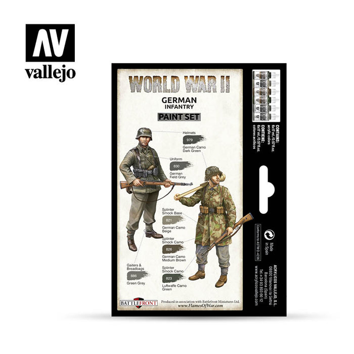Model Color: WWII Paint Set - German Infantry - for just $19.95! 