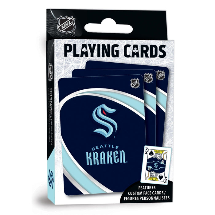 Seattle Kraken Playing Cards - 54 Card Deck - for just $7.99! 