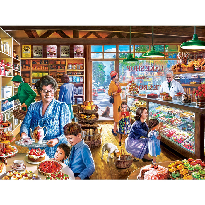 Shopkeepers - Cakes & Treats 750 Piece Jigsaw Puzzle - Just $14.99! Shop now at Retro Gaming of Denver