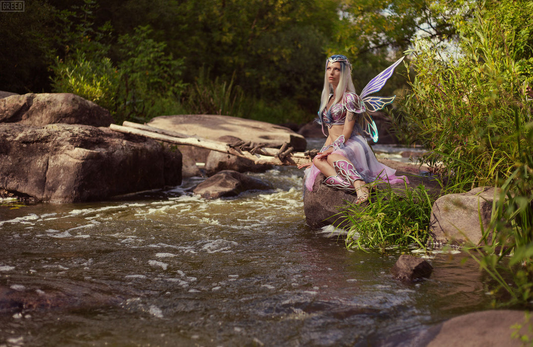 Fairy Armor Lilac Silver Set - Custom Made - for just $450! 