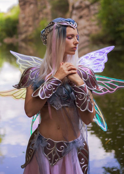 Fairy Armor Lilac Silver Set - Custom Made - for just $450! 