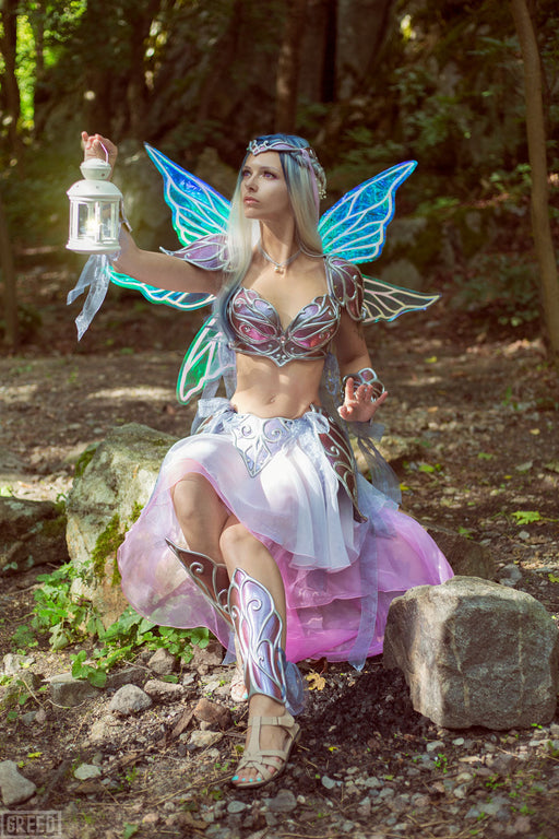 Fairy Armor Lilac Silver Set - Custom Made - for just $450! 