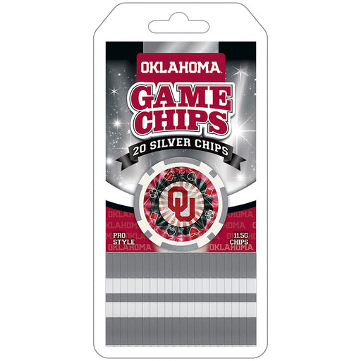 Oklahoma Sooners 20 Piece Poker Chips - Just $5.99! Shop now at Retro Gaming of Denver