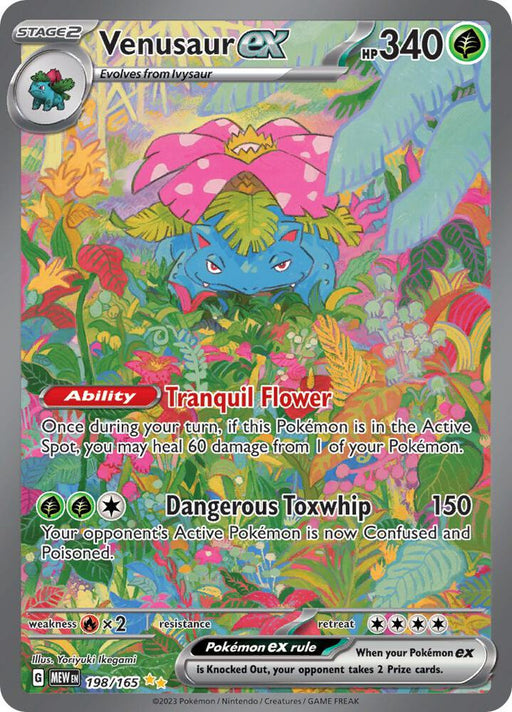 Venusaur ex (198/165) [Scarlet & Violet: 151] - for just $74.35! 