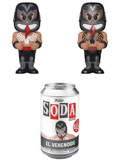 Funko Vinyl SODA: Luchadores - Venom Vinyl Figure - for just $14.95! 