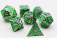 Crossed Swords: Venom Sword - Metal RPG Dice Set - for just $39.99! 