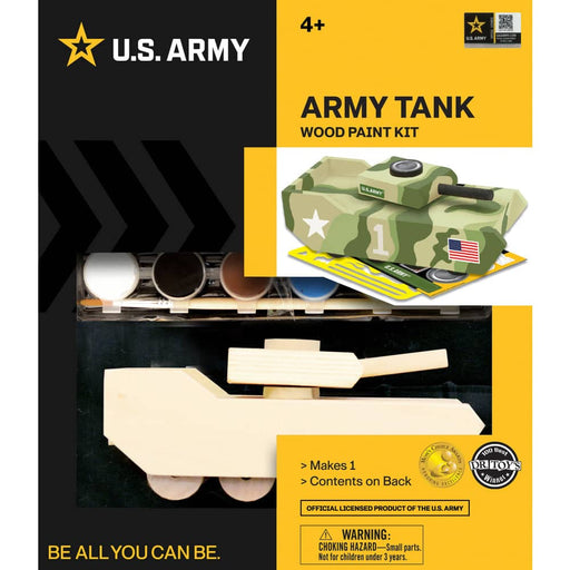 U.S. Army - Tank Wood Craft & Paint Kit - for just $19.99! 