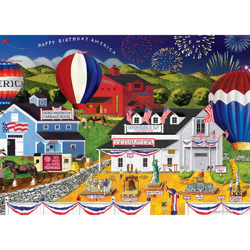Americana - 4th of July 500 Piece EZ Grip Jigsaw Puzzle - Just $14.99! Shop now at Retro Gaming of Denver